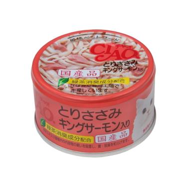 【CIAO】旨定罐28號 雞肉+帝王鮭（85g）