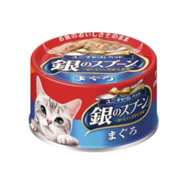【Unicharm Pet銀湯匙】貓罐頭-鮪魚70g