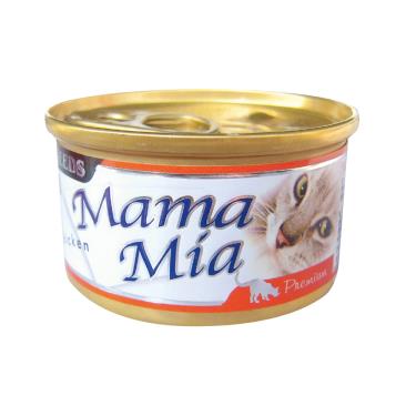 【Seeds 聖萊西】惜時  MAMAMIA貓餐罐-鮮嫩純雞肉85g