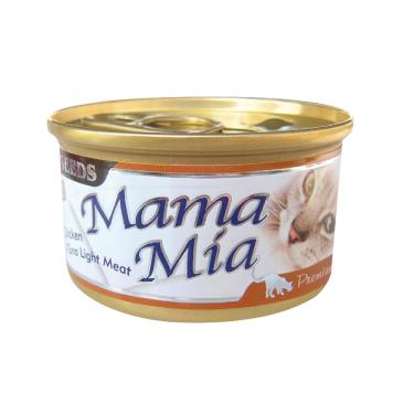 【Seeds 聖萊西】惜時  MAMAMIA貓餐罐-雞肉+鮪魚85g
