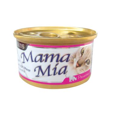 【Seeds 聖萊西】惜時  MAMAMIA貓餐罐-雞肉+鮪魚+蕃茄85g