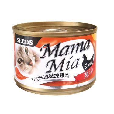 【Seeds 聖萊西】大MAMAMIA軟凍餐罐（170g）純雞肉 + -單一規格