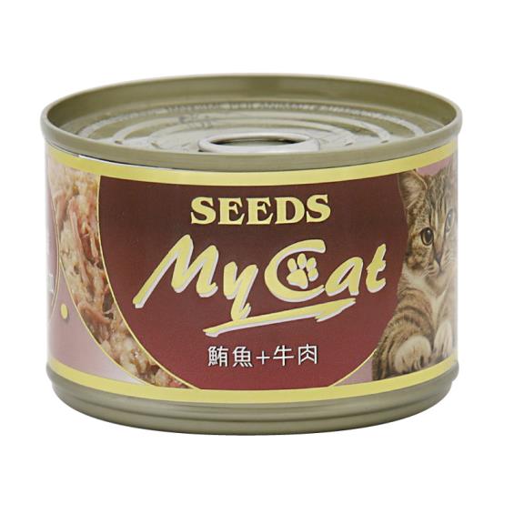 【Seeds 聖萊西】MyCat我的貓大1號機能餐-鮪魚+牛肉（170g）