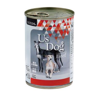 【Seeds 聖萊西】惜時 UsDog義大利犬主食罐-牛肉400g