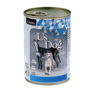 【Seeds 聖萊西】惜時 UsDog義大利犬主食罐-羊肉400g