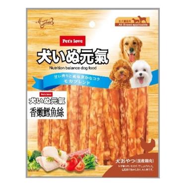 元氣犬香嫩鱈雞絲165g