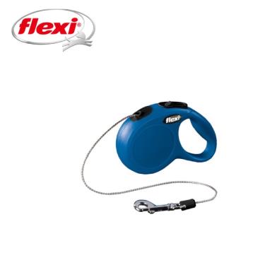 Flexi飛萊希進化索狀伸縮牽繩-藍XS