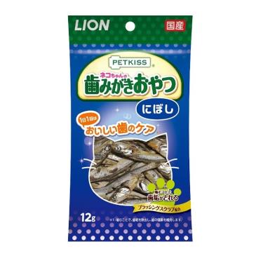 PETKISS貓用口腔護理小魚乾12克