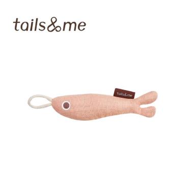 【尾巴與我】海洋動物小魚補充包1入組-粉橘色