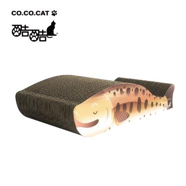 Cococat酷酷貓 貓抓板-櫻花鉤吻鮭