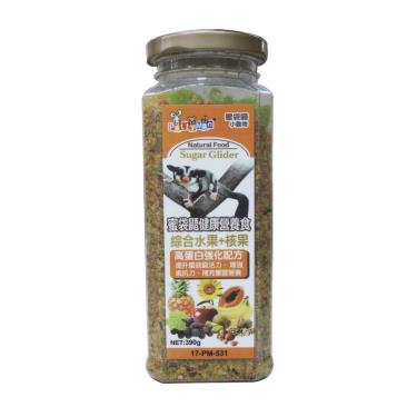 【Petty Man】蜜袋鼯健康食綜合水果+核果390g