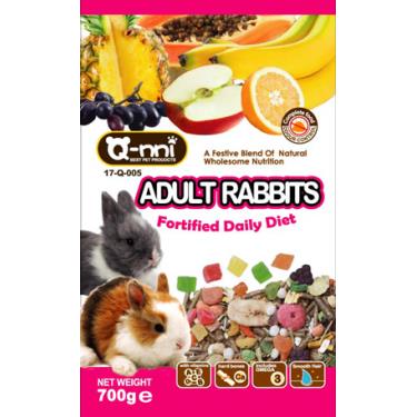 Qnni寵物兔水果大餐700g
