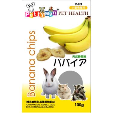 【Petty Man】天然香蕉乾100g