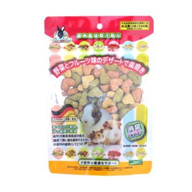 【Pet Village 魔法村】鼠兔用綜合愛心型磨牙餅120g