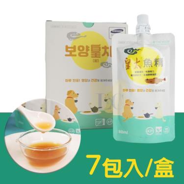 (送贈品)韓國皇太魚精-精粹利樂包80ml*7包/盒 犬貓適用