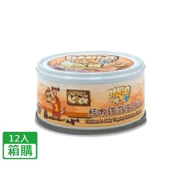 【DANLO 丹露】犬罐-鮮嫩雞肉佐起司80g（12罐組）（效期日2024/11/15）