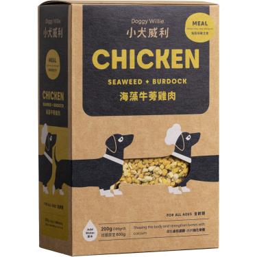 【小犬威利 】 凍乾熟食餐-海藻牛蒡雞肉 200g