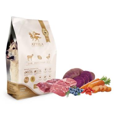【ATTILA 阿提拉】健康無穀狗糧(羊肉+紫薯+鴨肉) 4.4lb/2kg