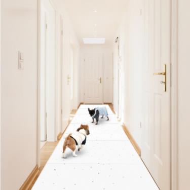 【迪邦】寵物遊戲墊-走廊款白色點綴 4mm 2P
