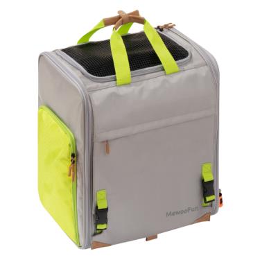 【喵乎汪也】 輕鬆背頭等艙- 粉色輕鬆背頭等艙- 淺灰色