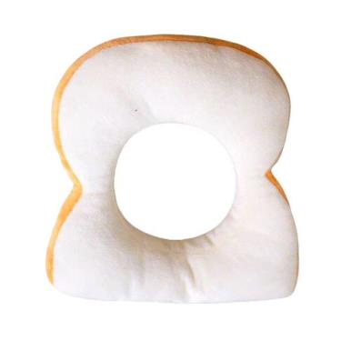 【寵物夢工廠】超Q吐司頭套脖圍小枕頭 S