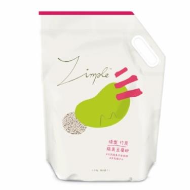 【Zimple】除臭豆腐砂 條型竹炭2.5kg（效期日2024/07/11）