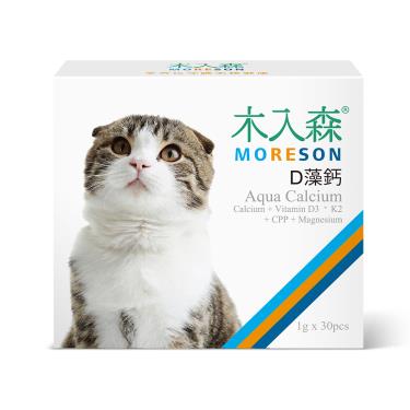 【木入森】貓咪D藻鈣 30包（廠商直送）