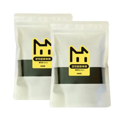 【HAKE 黑咔】自動貓砂機專用竹炭除味棉2包（原廠訂製配件）-廠商直送