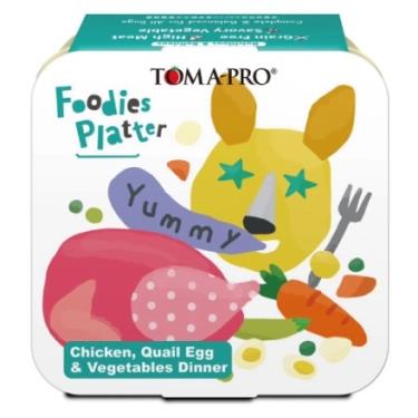 【TOMA-PRO優格】吃貨拼盤犬用主食餐盒#1-經典烤嫩雞+蛋100g（效期日2024/12/08） + -單一規格