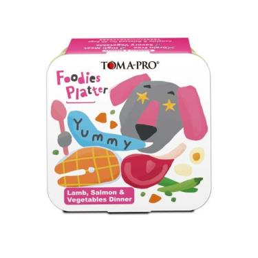 【TOMA-PRO優格】吃貨拼盤犬用主食餐盒#3-海陸羊肉鮭魚鮮蔬100g（效期日2024/10/05）