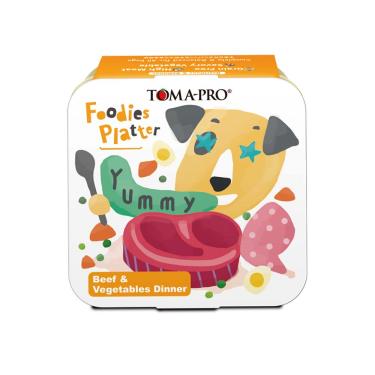 【TOMA-PRO優格】吃貨拼盤犬用主食餐盒#4-嫩汁牛排佐野菜100g（效期日2024/10/05） + -單一規格