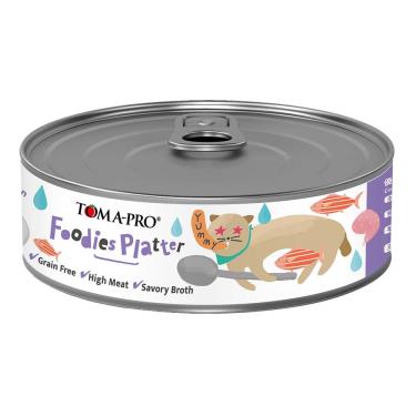 【TOMA-PRO優格】吃貨拼盤貓用主食罐#5-燉雞絲佐鮮鮪80g
