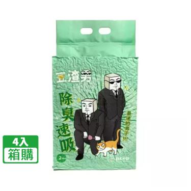 【豆渣男】綠茶豆腐砂7L（4入）（效期日2024/11/28）