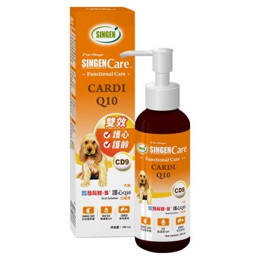 【SINGEN 信元發育寶】犬用雙效強化護心Q10抗氧化高濃度口服液100ml（廠商直送）