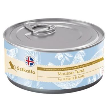 【冰島】幼孕貓罐鮪魚慕斯（80g） + -單一規格