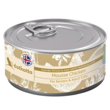 【冰島】熟齡貓罐雞肉慕斯（80g） + -單一規格