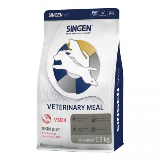 【SINGEN 信元發育寶】犬用皮膚處方糧 1.5kg/包 FFVD581-H1P5KG（廠商直送）