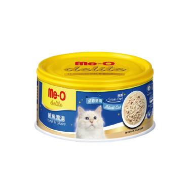 (咪歐貓罐 任選6件86折)【Me-O咪歐】小確幸貓罐-鮪魚濃湯80g + -單一規格