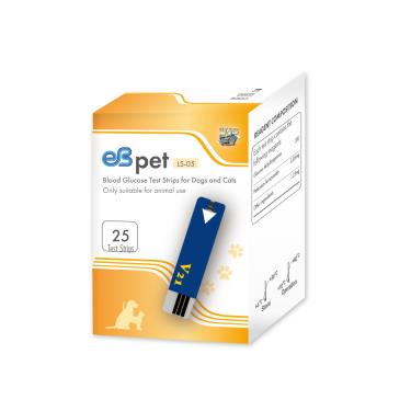 【eBmonitor 醫必】eBpet 暐世寵物血糖機試紙（25片裝） + -單一規格
