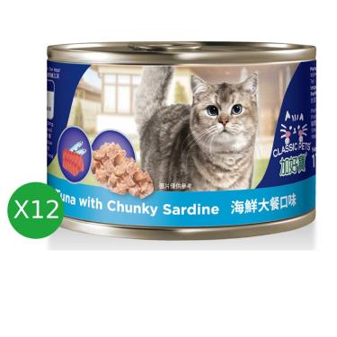 【加好寶】貓罐-海鮮大餐口味（170G）（12入組）