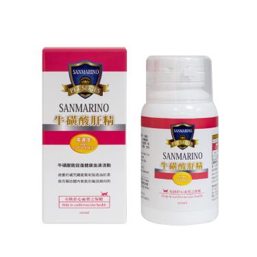 【SANMARINO 聖馬利諾】牛磺酸肝精-貓咪專用(120ml/瓶)（廠商直送）