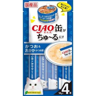【CIAO】啾嚕肉泥旨定罐10號 鰹魚（14g*4入/包）