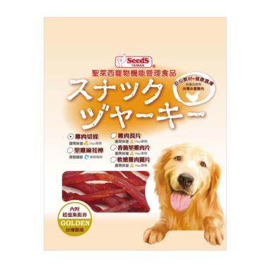 【Seeds 聖萊西】黃金系列-雞肉切條（犬零食）170g（效期日2024/11/07）