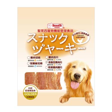 【Seeds 聖萊西】黃金系列-香脆里雞肉片（犬零食）150g（效期日2024/11/18）