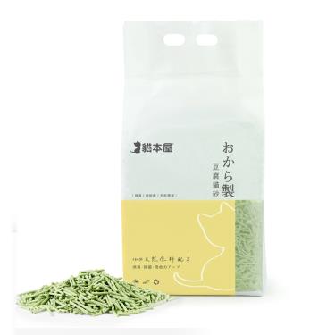【貓本屋】 細長條狀 豆腐貓砂(6L)-綠茶（廠商直送）