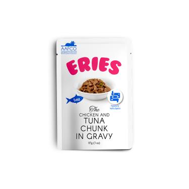 【Eries伊瑞思】益生元主食罐/餐包系列-雞+鮪雙拼 （85g）