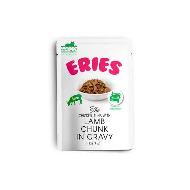【Eries伊瑞思】益生元主食罐/餐包系列-雞+鮪+羊三拼 （85g）