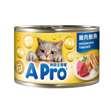【愛卜Apro】無穀主食罐-雞肉鮪魚口味170g + -單一規格