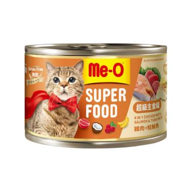 【ME-O咪歐】咪歐超級主食罐-雞肉鮭鮪魚口味170g