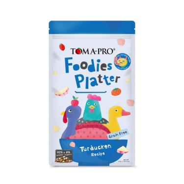 【TOMA-PRO優格】吃貨拼盤-全齡貓#1爐烤火鴨雞佐蘋果（高肉量配方）4lb